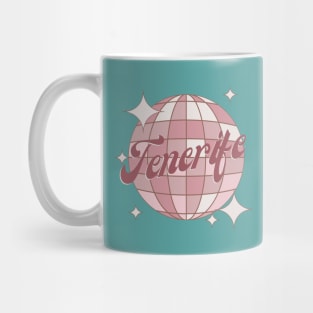 Tenerife Spain Retro Vintage Mug